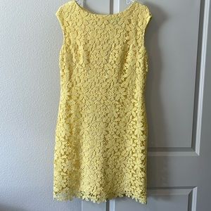 Ralph Lauren Yellow dress size 16